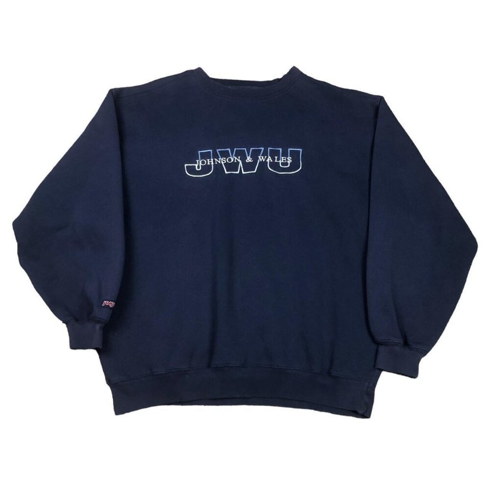 Vintage 90s Jansport Johnson and‎ Whales University Sweatshirt Adult Size Small